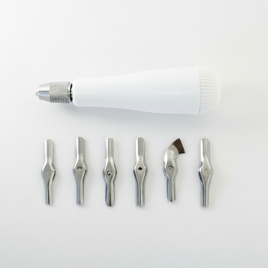 Linoleum Cutter - 6 Interchangeable Blades