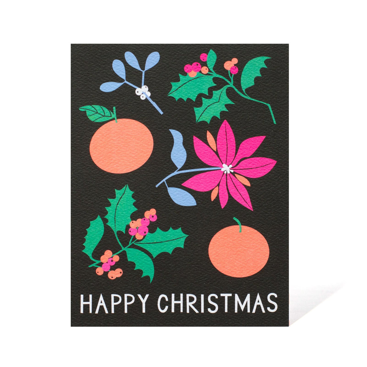CLEMENTINE FLORAL CHRISTMAS // NOTE CARD