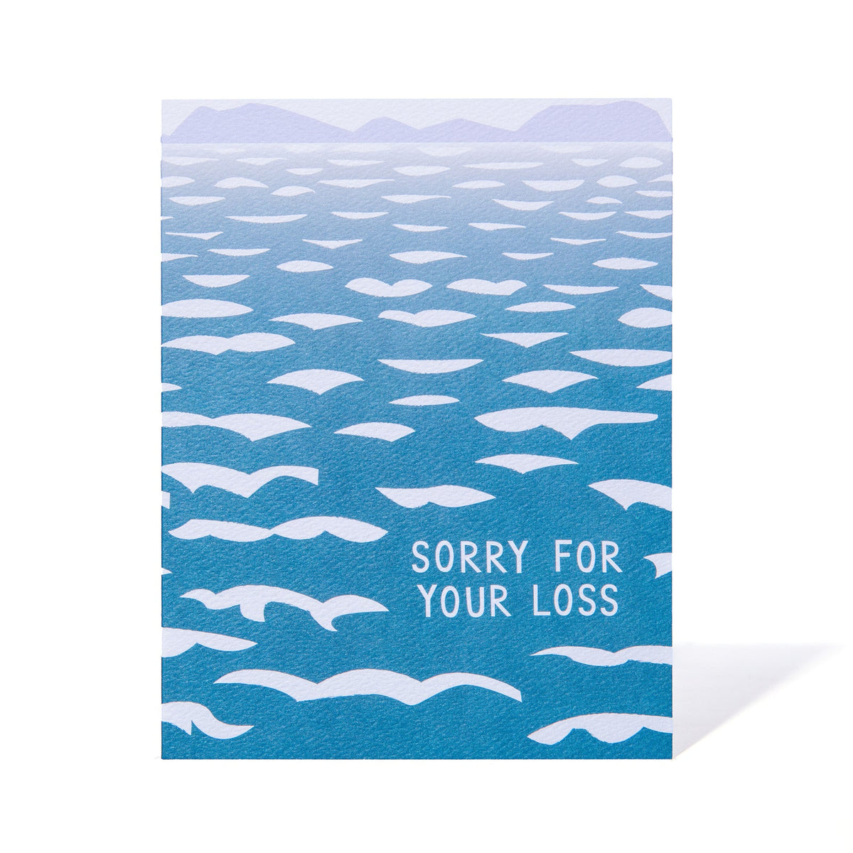 SORRY FOR YOU LOSS // NOTE CARD
