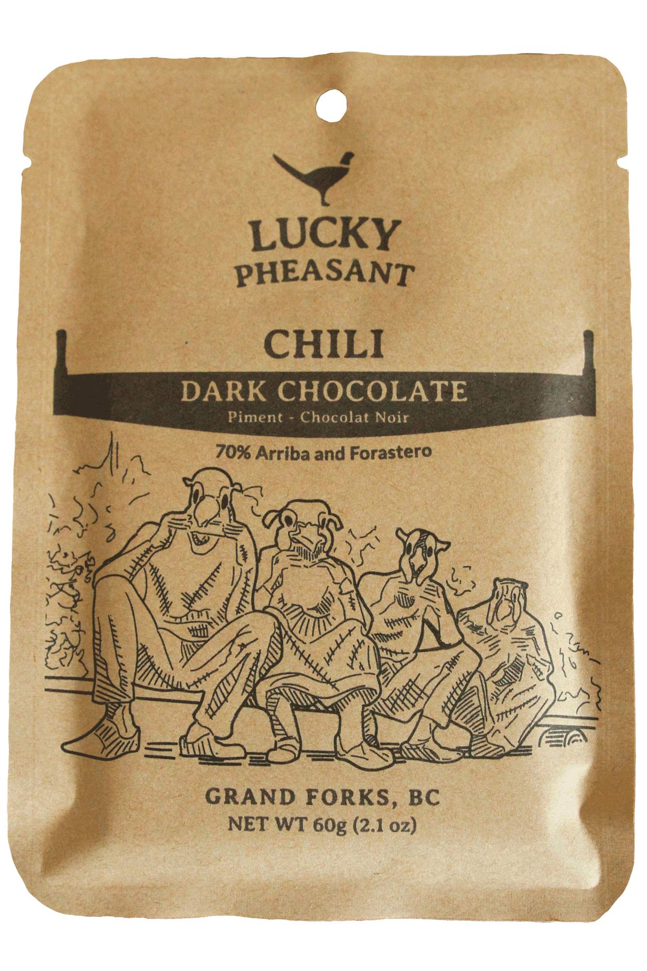 CHILI 70% - DARK CHOCOLATE