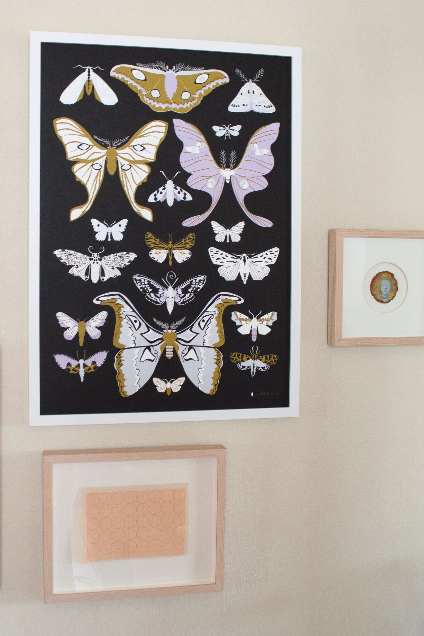 MOTHS SIGNED PRINT