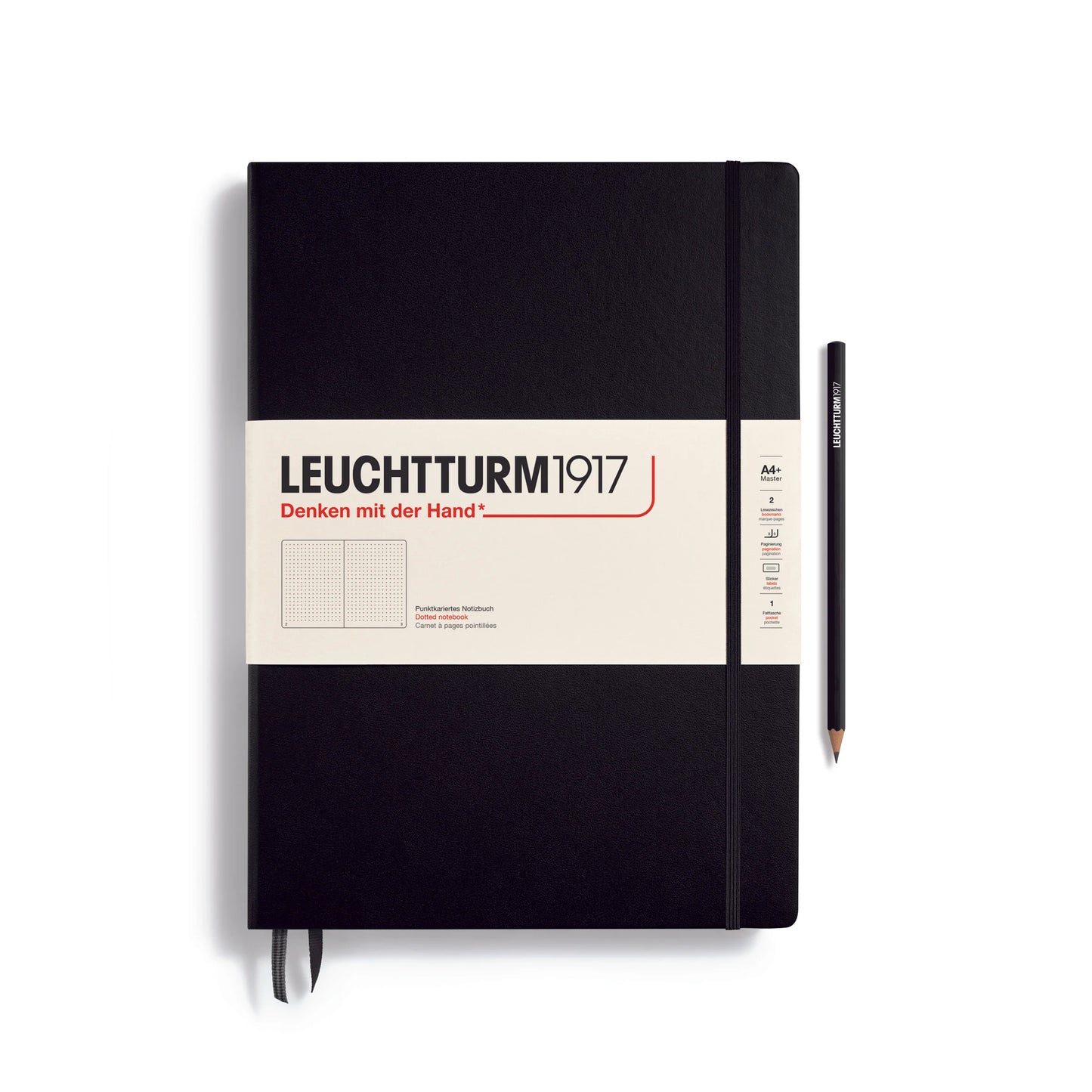 MASTER DOTTED NOTEBOOK // BLACK