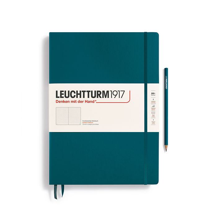 MASTER DOTTED NOTEBOOK // PACIFIC GREEN
