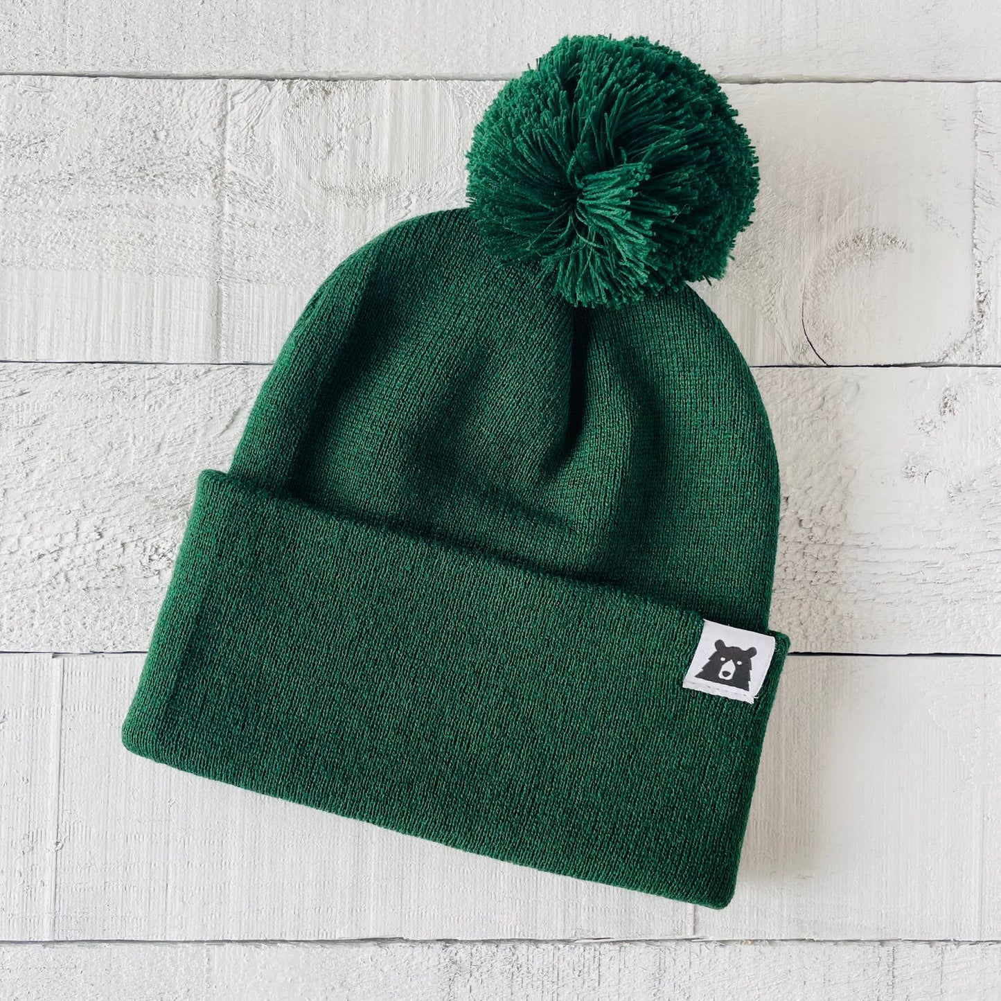 BEAR POM TOQUE