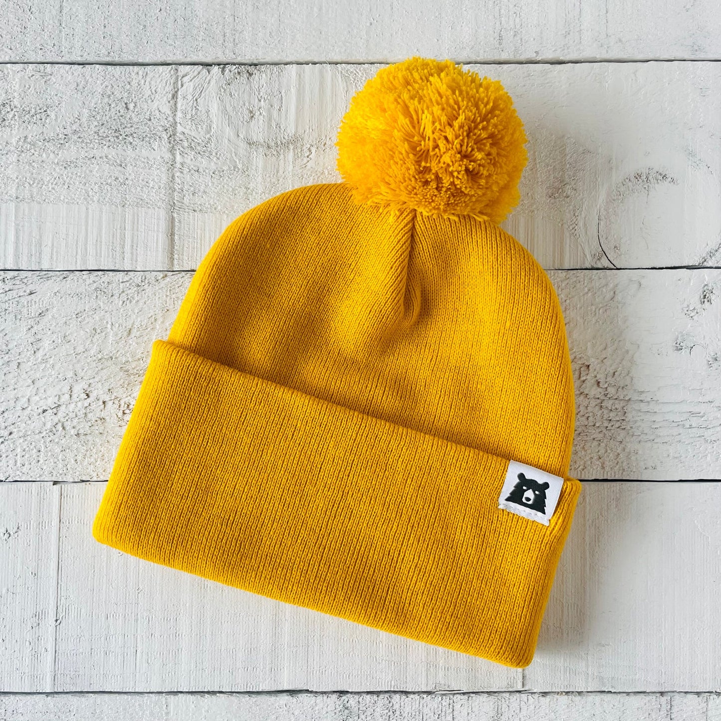 BEAR POM TOQUE
