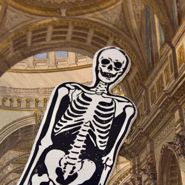 SKELETON BOOKMARK // CREAM
