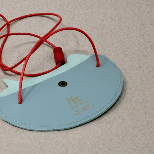 NESTING BIRD POCKET PURSE // HERITAGE BLUE