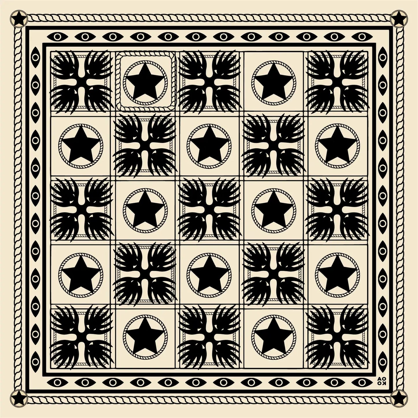 BLACK STAR LINES // BANDANA