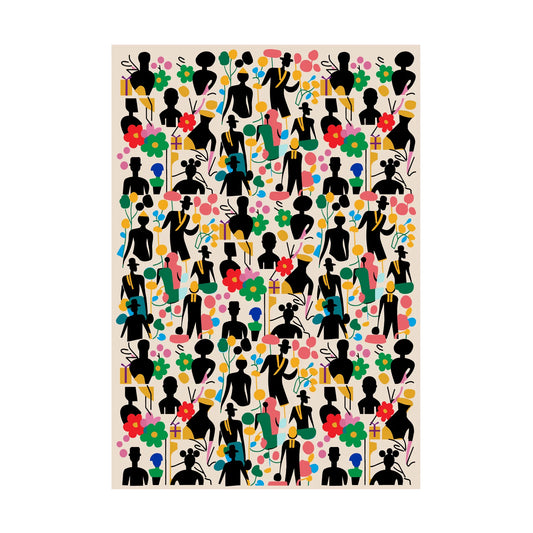 PARTY PEOPLE // WRAPPING PAPER
