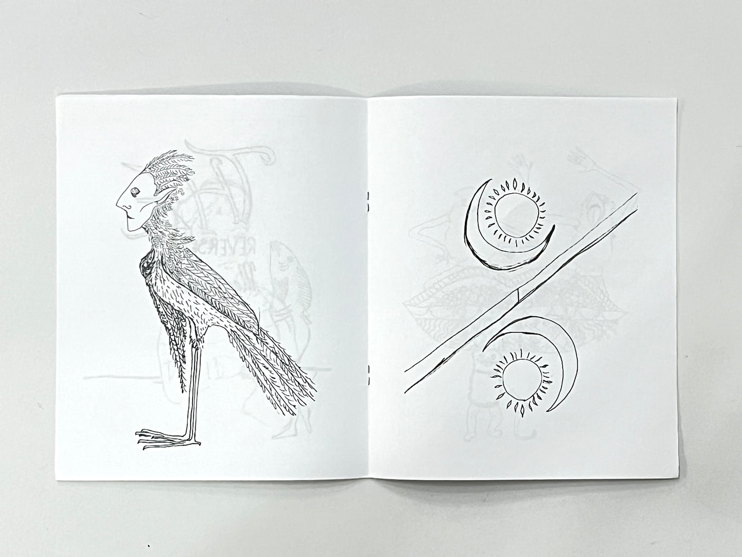 COLOURING BOOK LOGOGRAPH