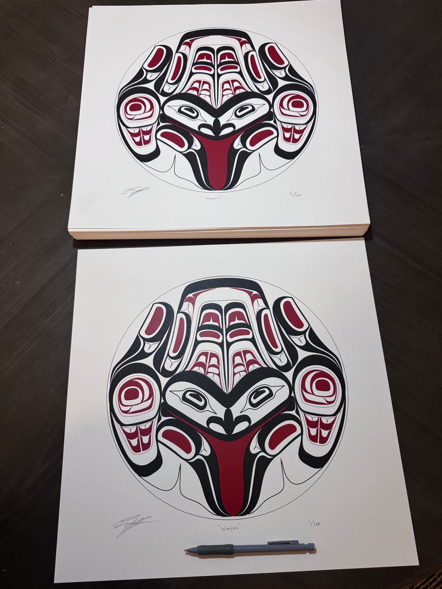 TREE FROG (WAAXAS) PRINT