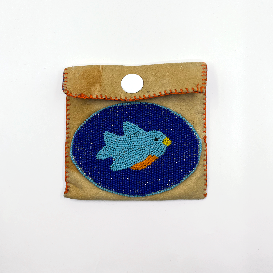 BLUE BIRD POUCH