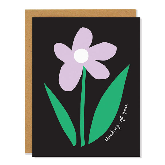 FLOWER SYMPATHY CARD