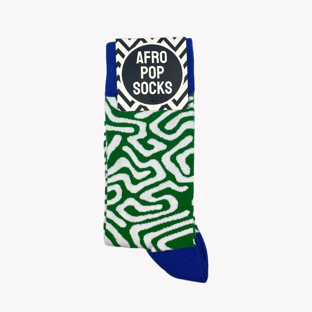 GREEN ROOTS ADULT CREW SOCKS