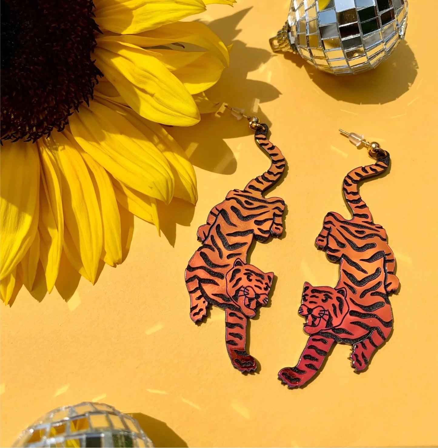 TIGER EARRINGS