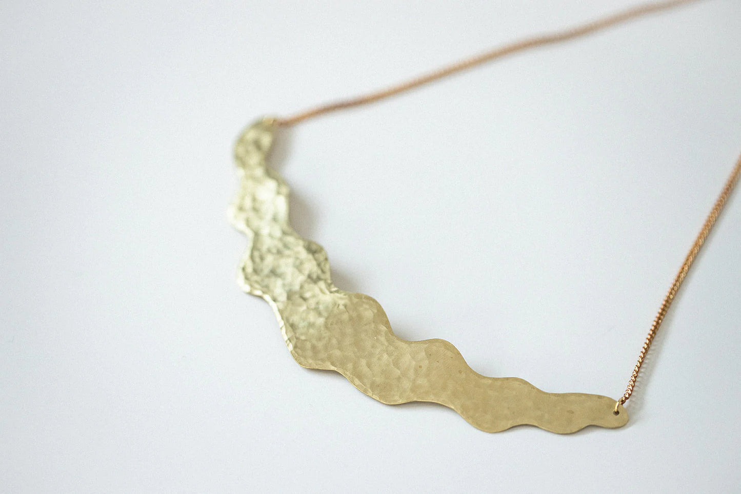 WAVE COLLAR // BRASS