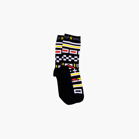 NDEBELE KIDS CREW SOCKS
