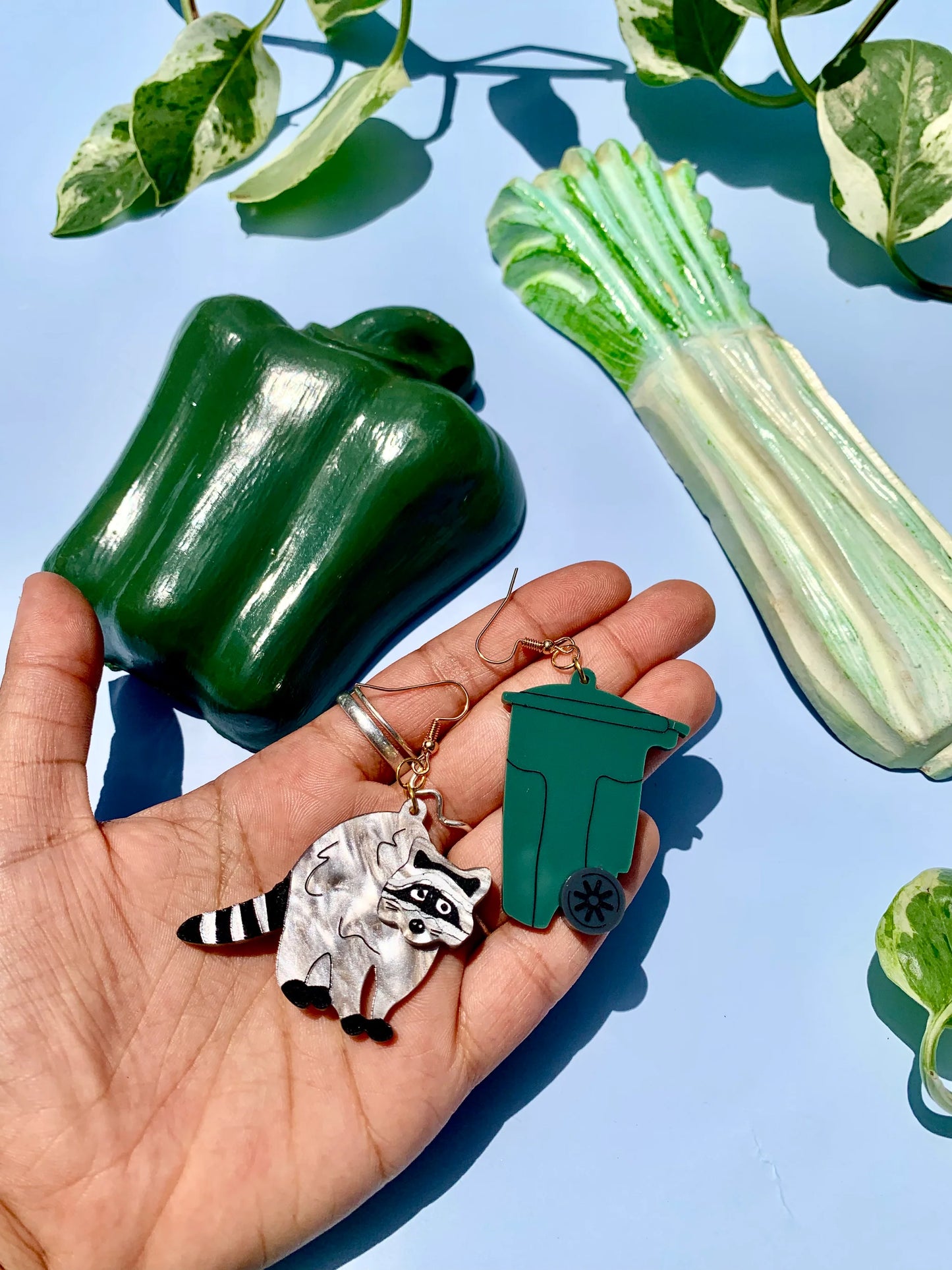 TRASH PANDA EARRINGS