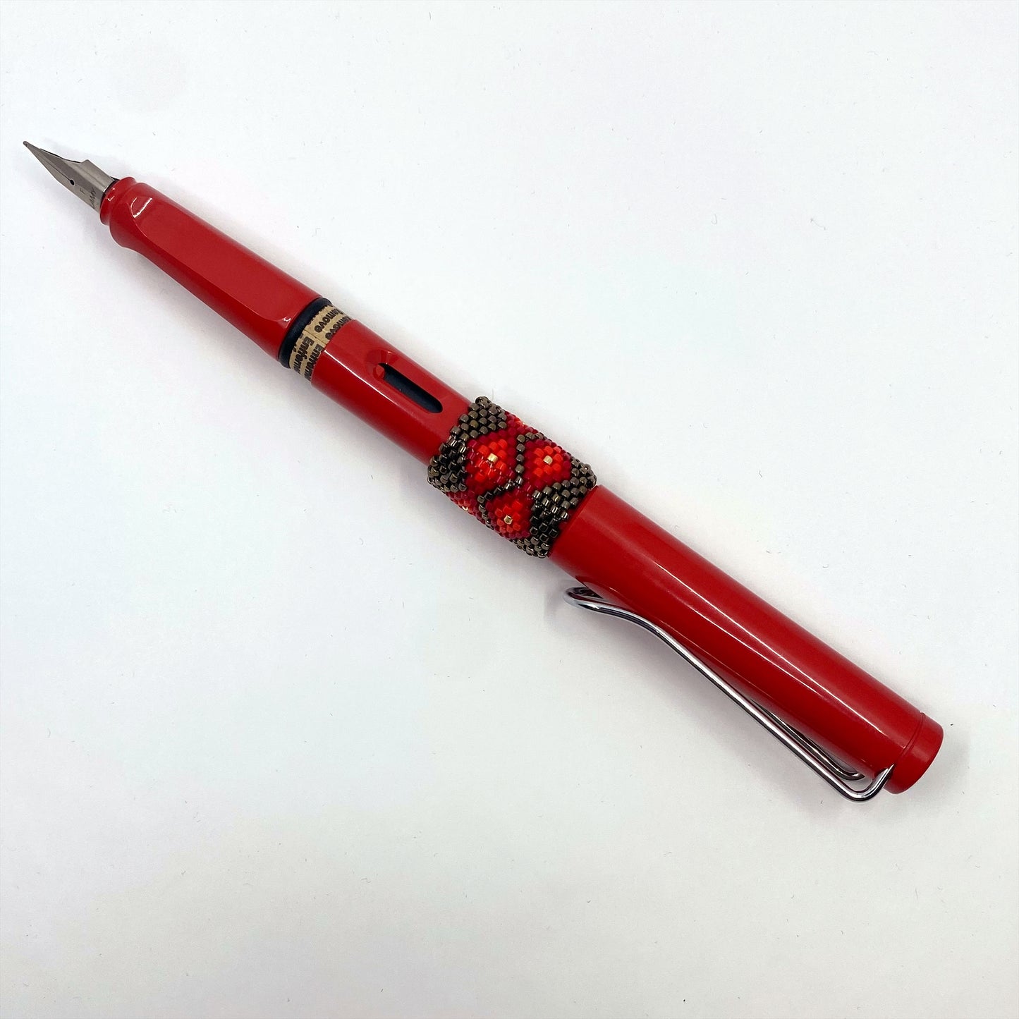 LAMY SAFARI FOUNTAIN PEN // RED // GLADYS ROWAN