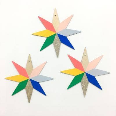 STAR BURST WALL CHARM
