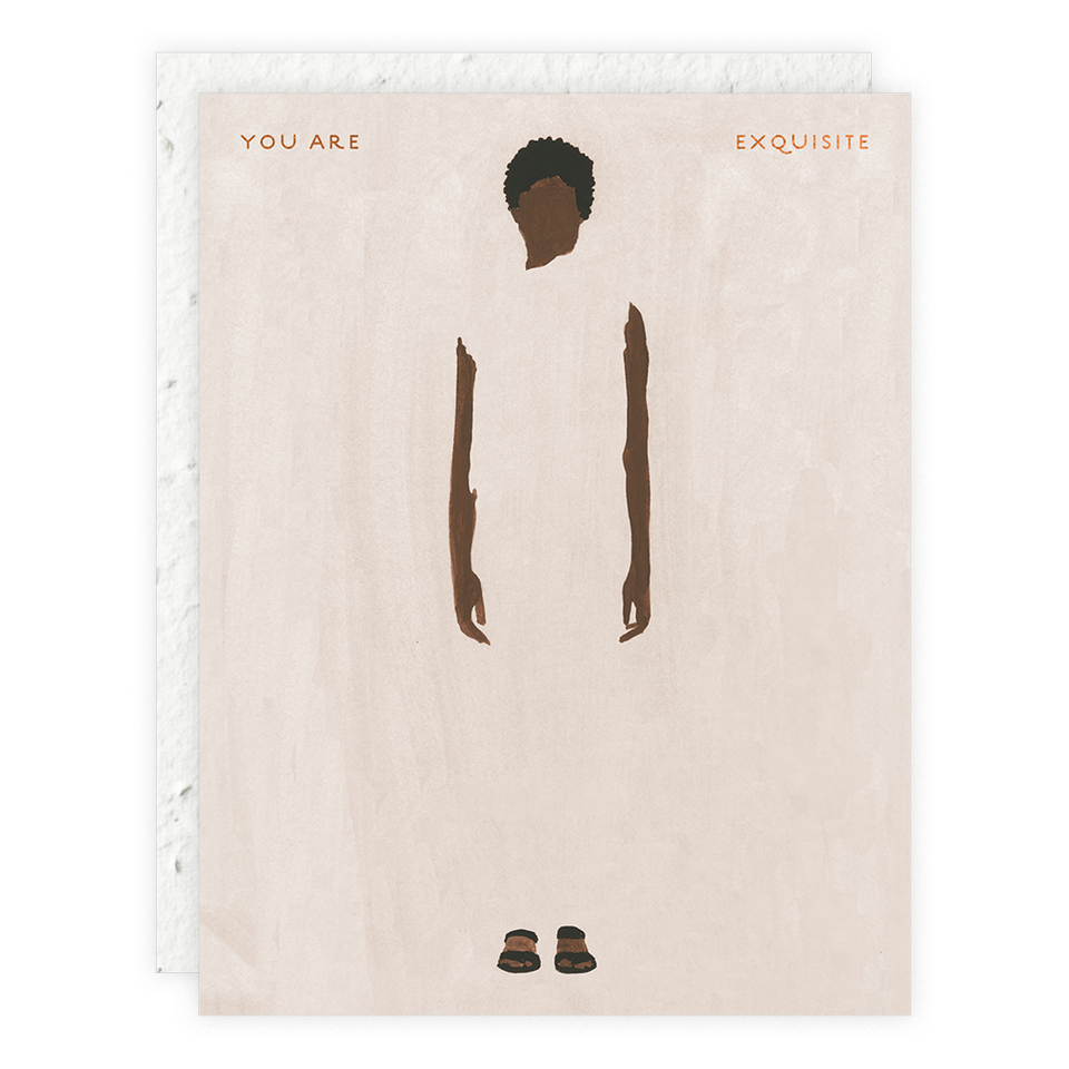 YOU ARE EXQUISITE BIRTHAY CARD