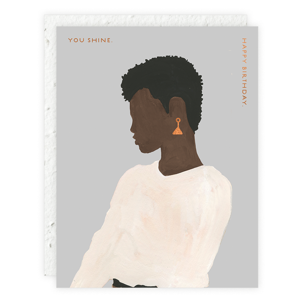 YOU SHINE BIRTHDAY CARD