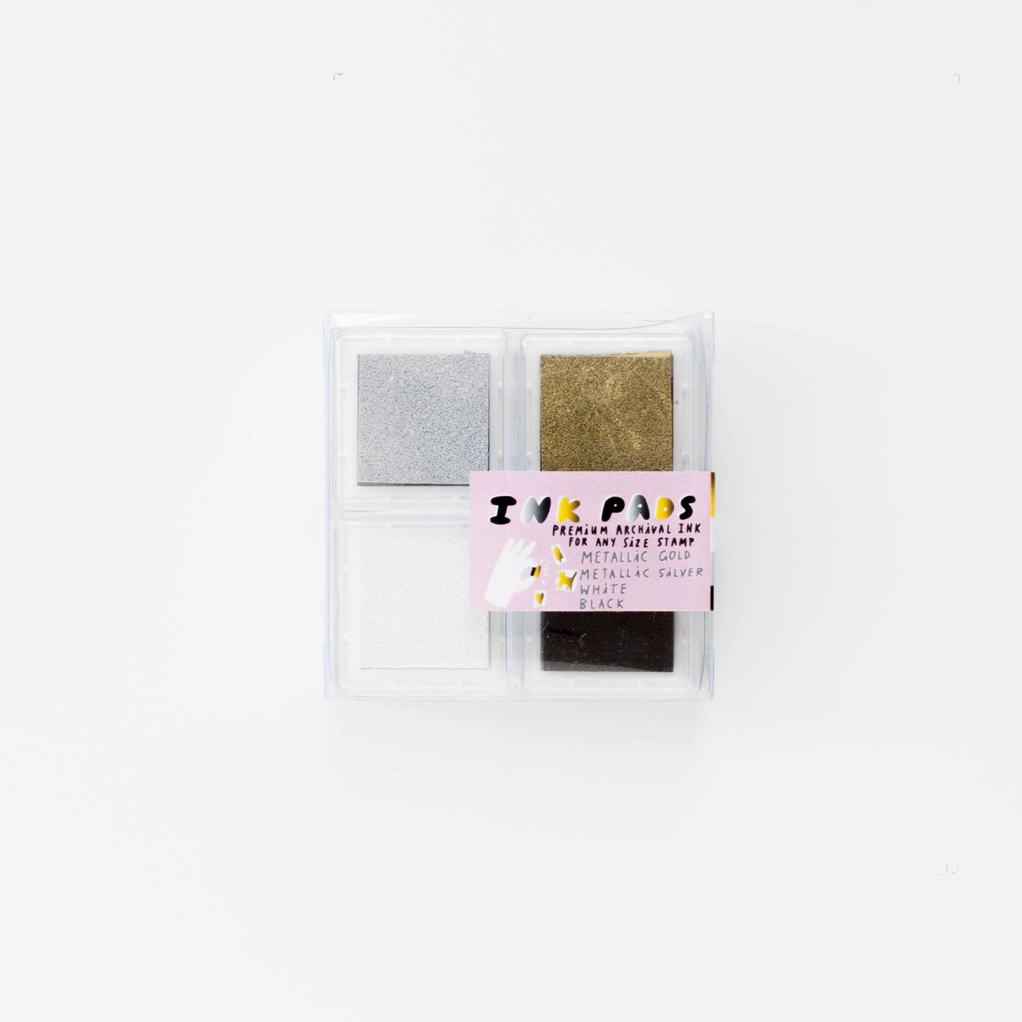 CHROMA INK PAD SET // METALLICS