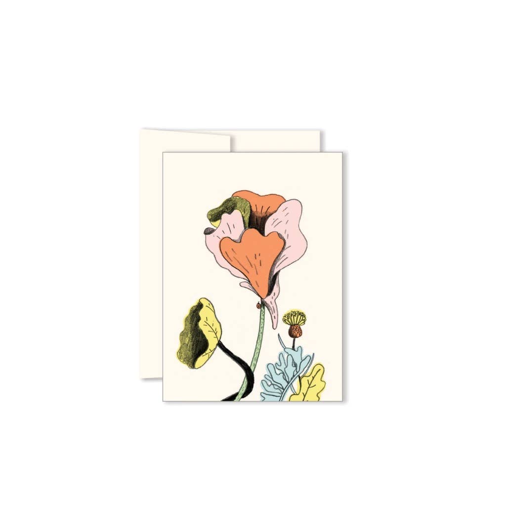 FLEURS MINI CARD