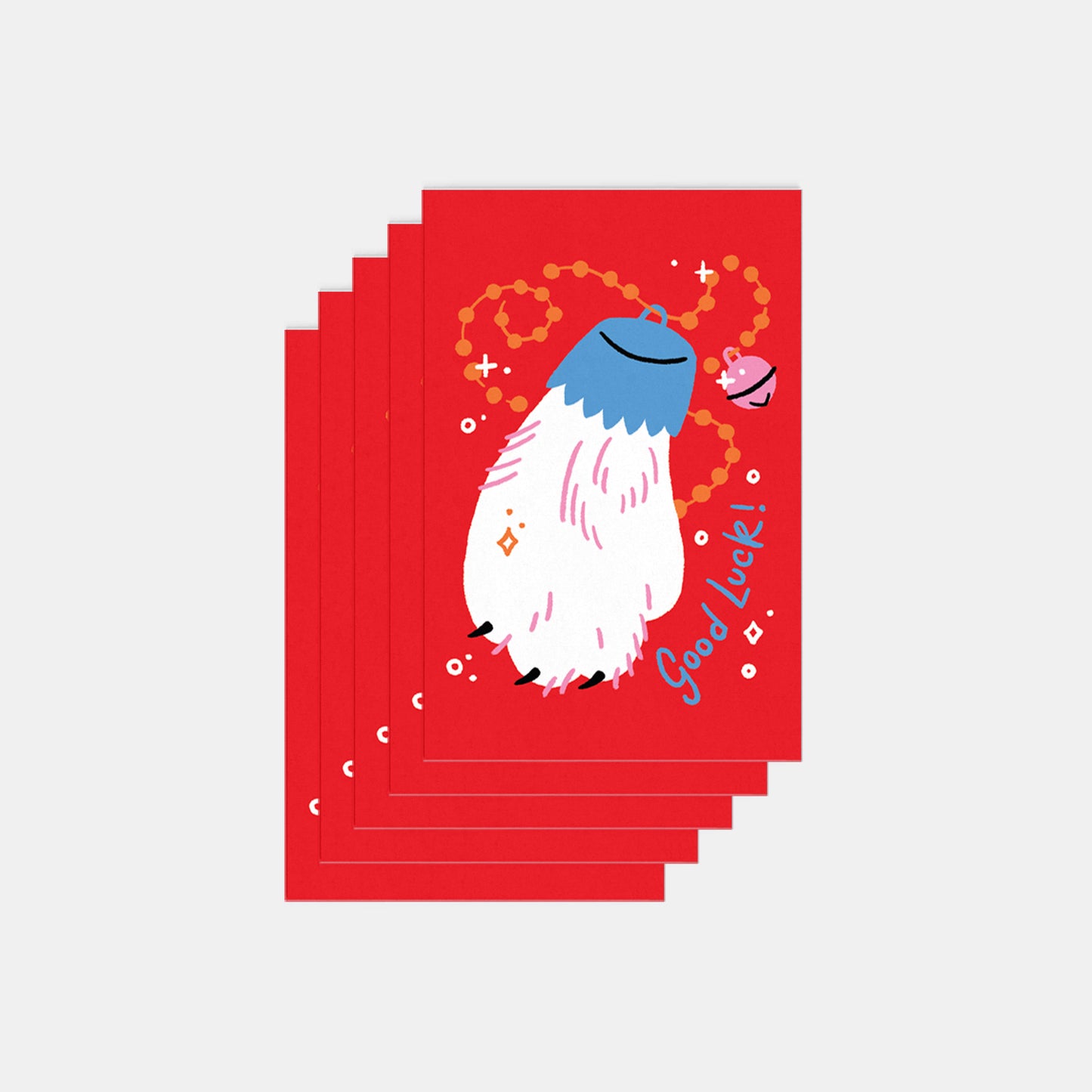 LUCKY POSTCARD FIVE PACK
