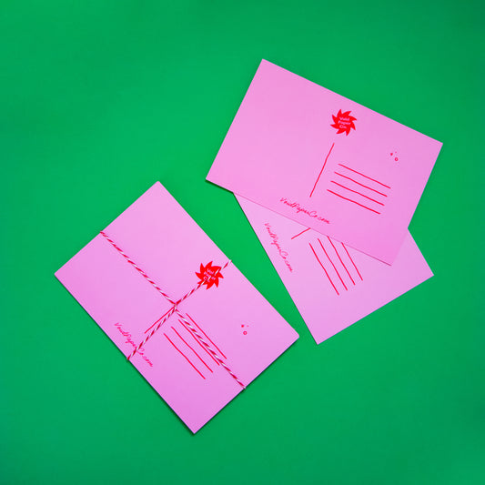 LUCKY POSTCARD FIVE PACK