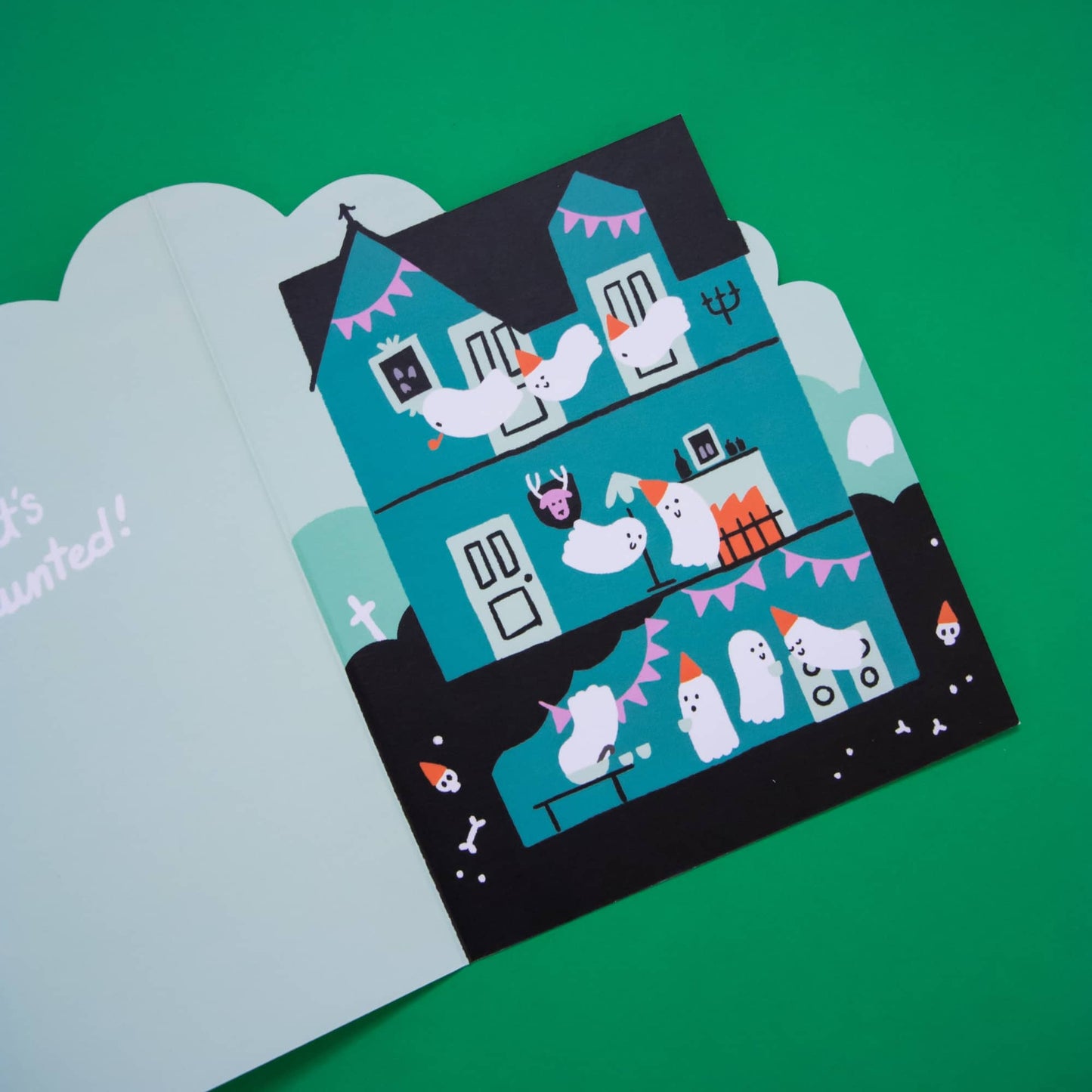 HAUNTED HOUSEWARMING CARD