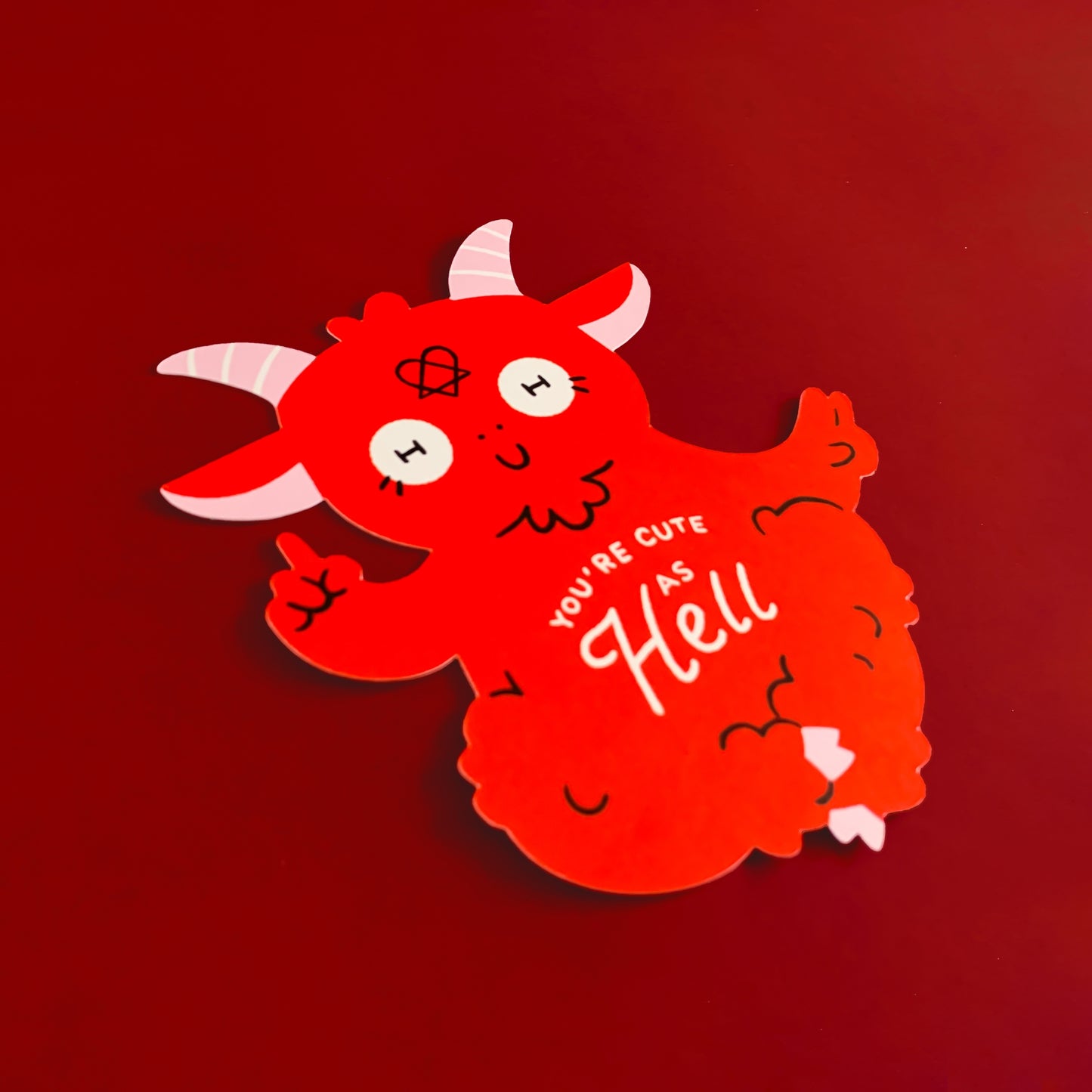 DEVILISH VALENTINE CARD