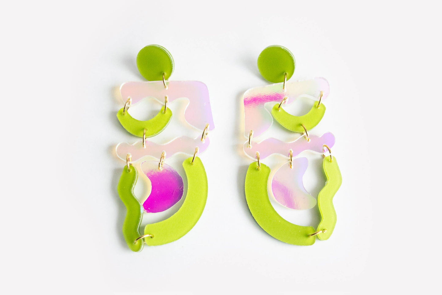 ECORESIN SQUIGGLE MANIA EARRINGS