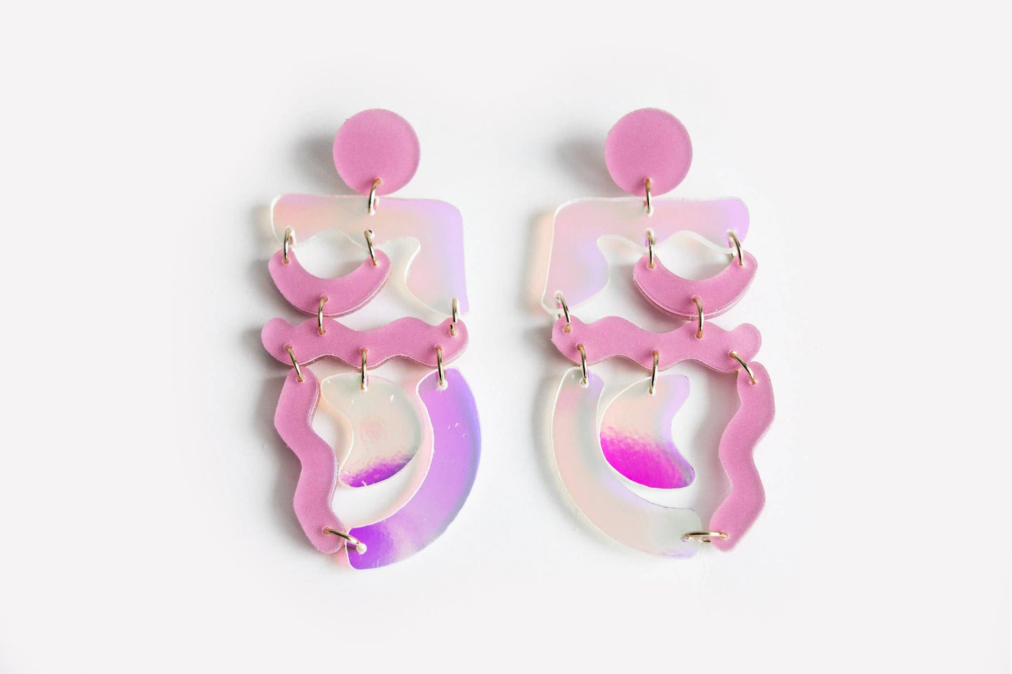 ECORESIN SQUIGGLE MANIA EARRINGS