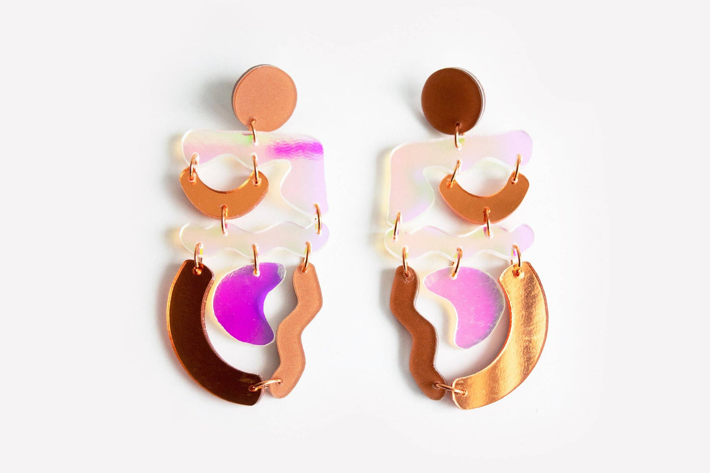 ECORESIN SQUIGGLE MANIA EARRINGS