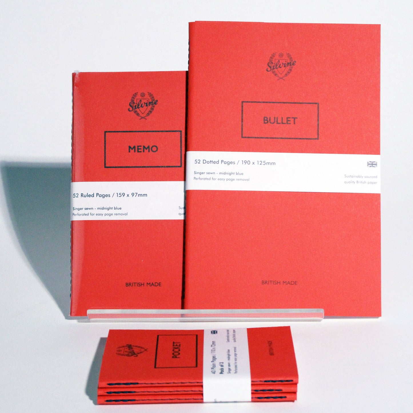 SILVINE NOTEBOOKS