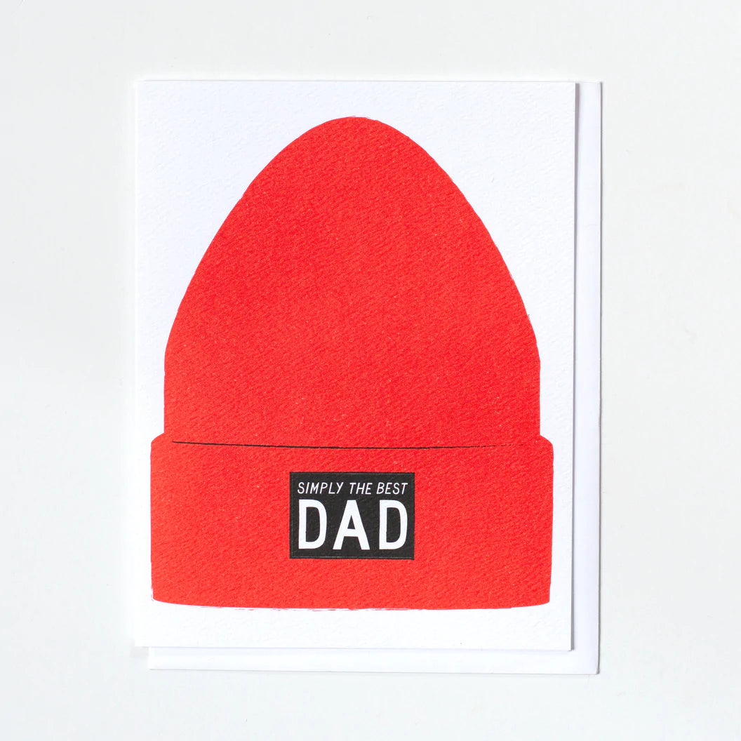 BEST DAD TOQUE CARD