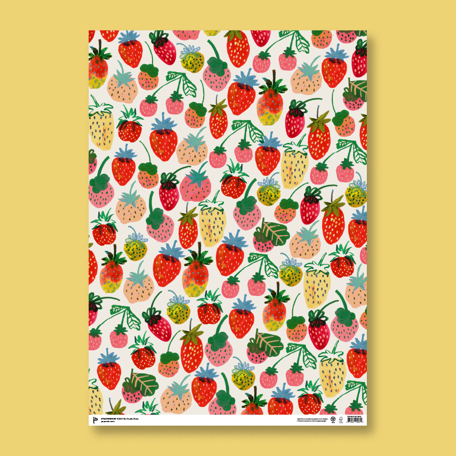 STRAWBERRIES (3 SHEETS)