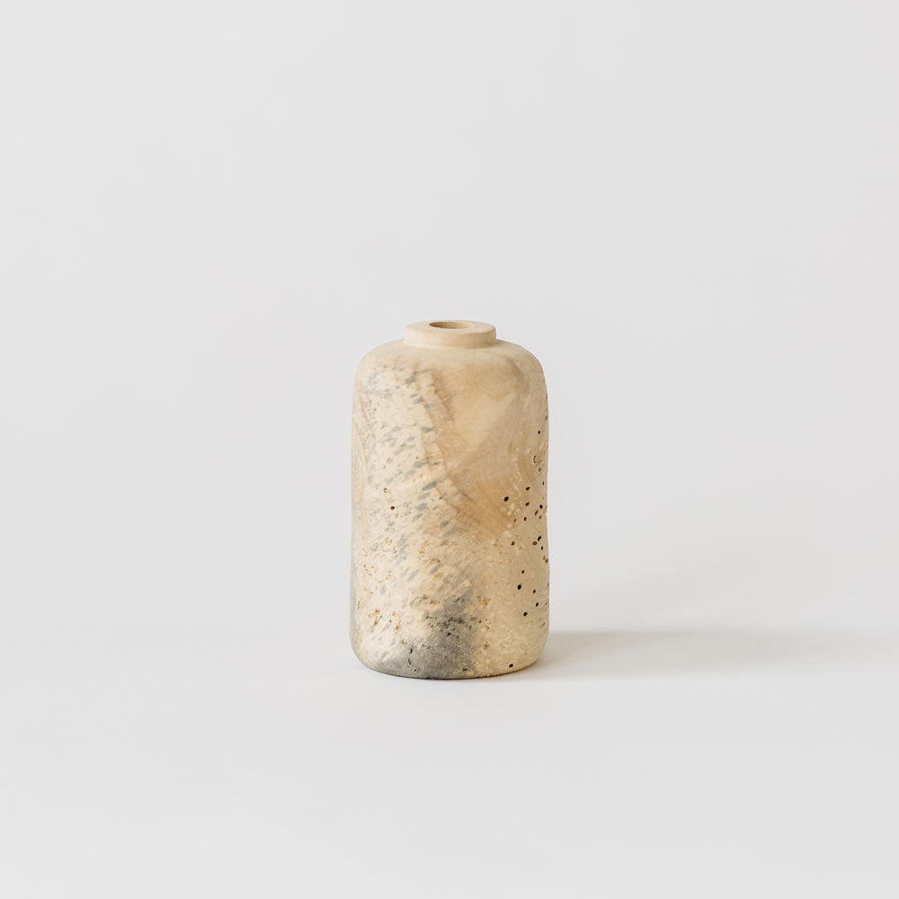 BUCKEYE BURL BUD VASE