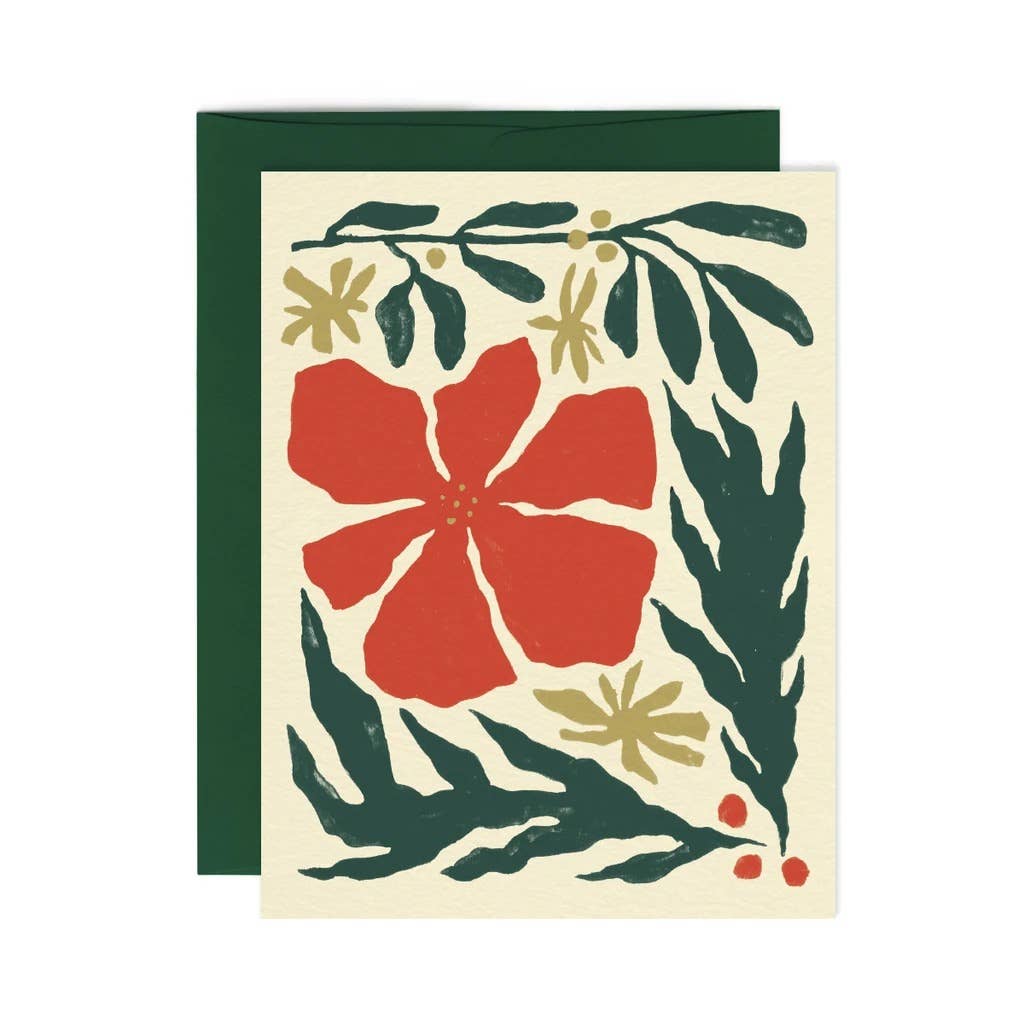 POINSETTIA 2 CARD
