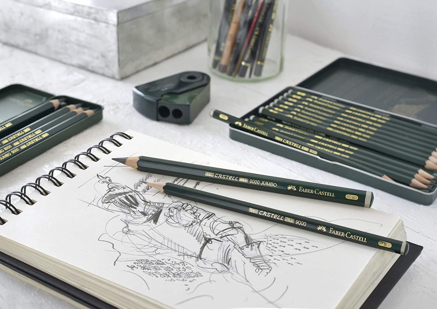 CASTELL 9000 DRAWING PENCILS