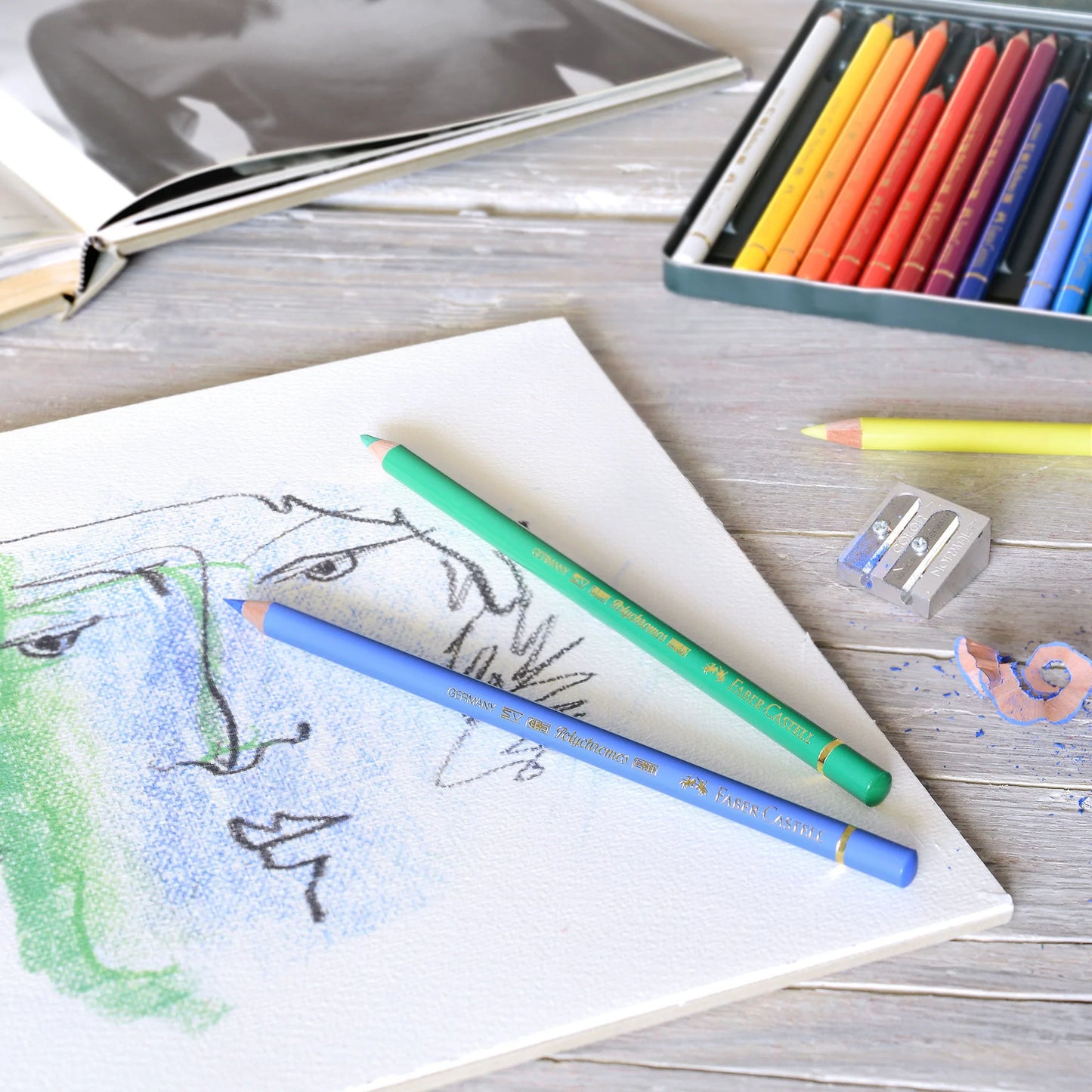 POLYCHROMOS COLOUR PENCIL SETS