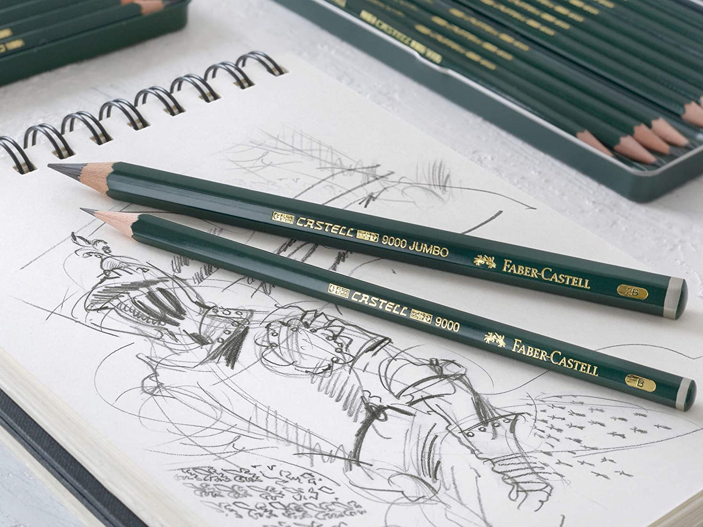 CASTELL 9000 DRAWING PENCILS