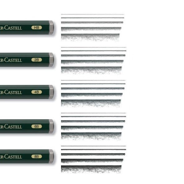 CASTELL 9000 DRAWING PENCILS