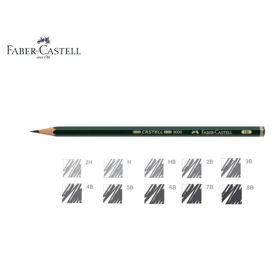 CASTELL 9000 DRAWING PENCILS