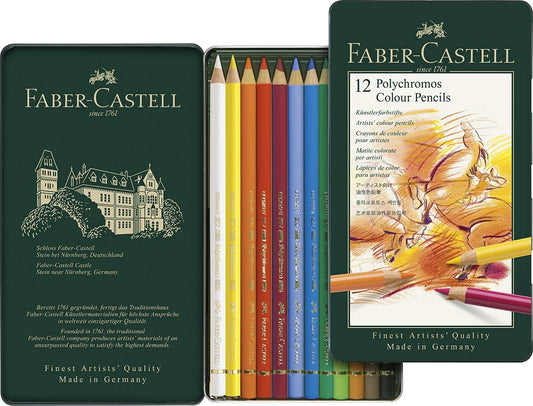 POLYCHROMOS COLOUR PENCIL SETS