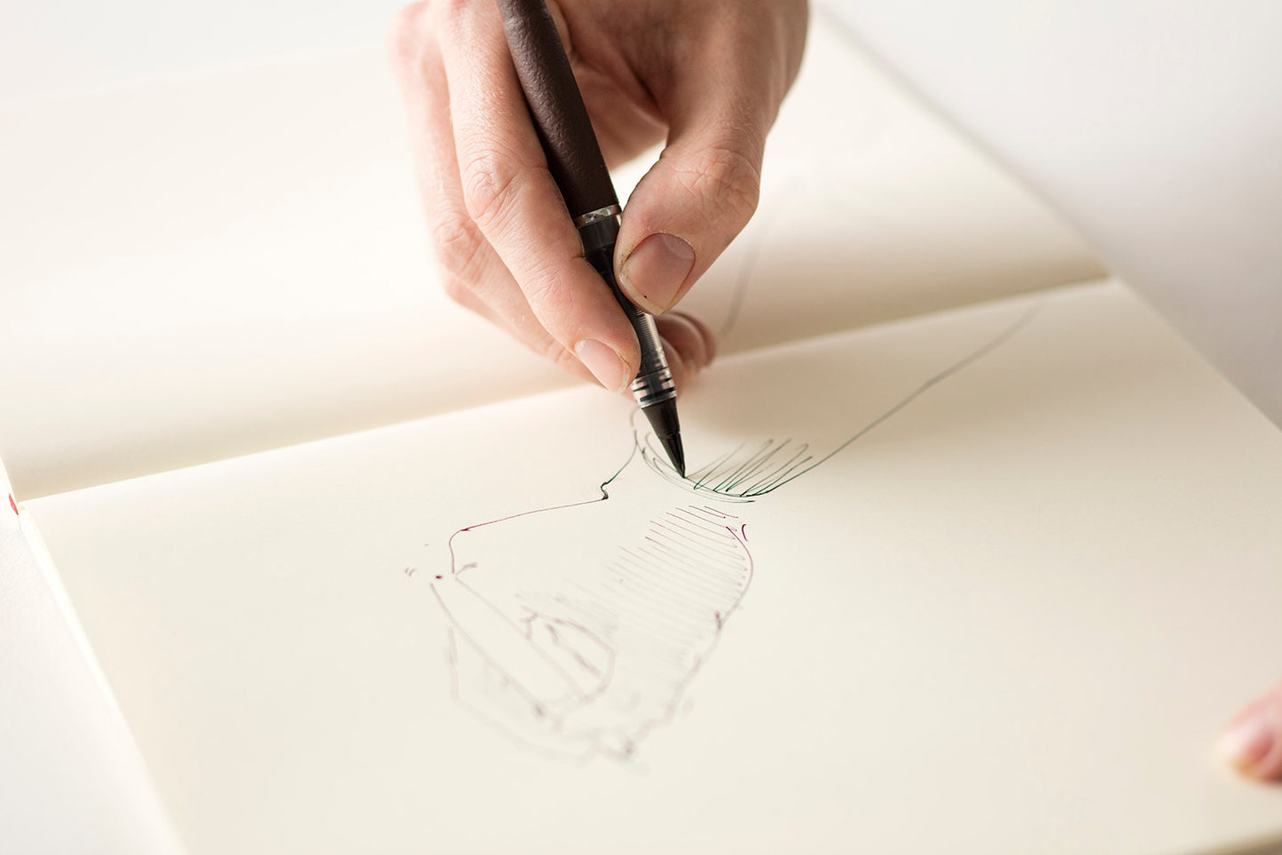 MIDORI A5 BLANK NOTEBOOK