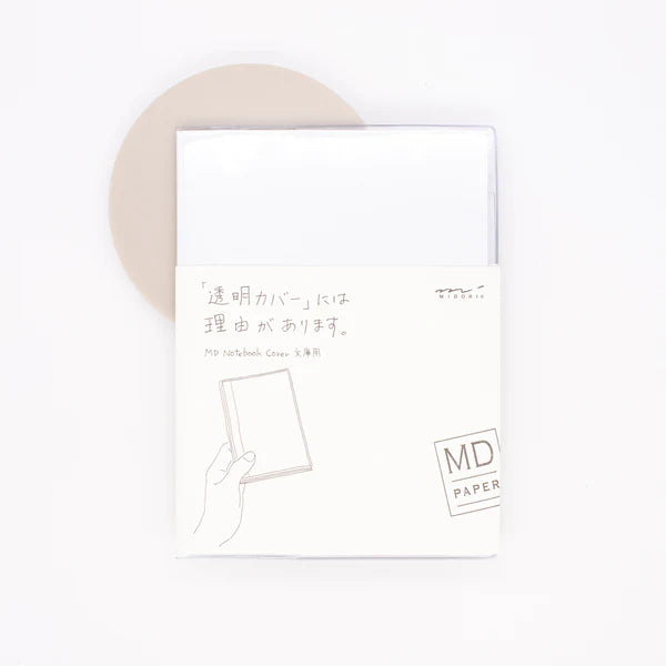 MIDORI A6 CLEAR NOTEBOOK COVER