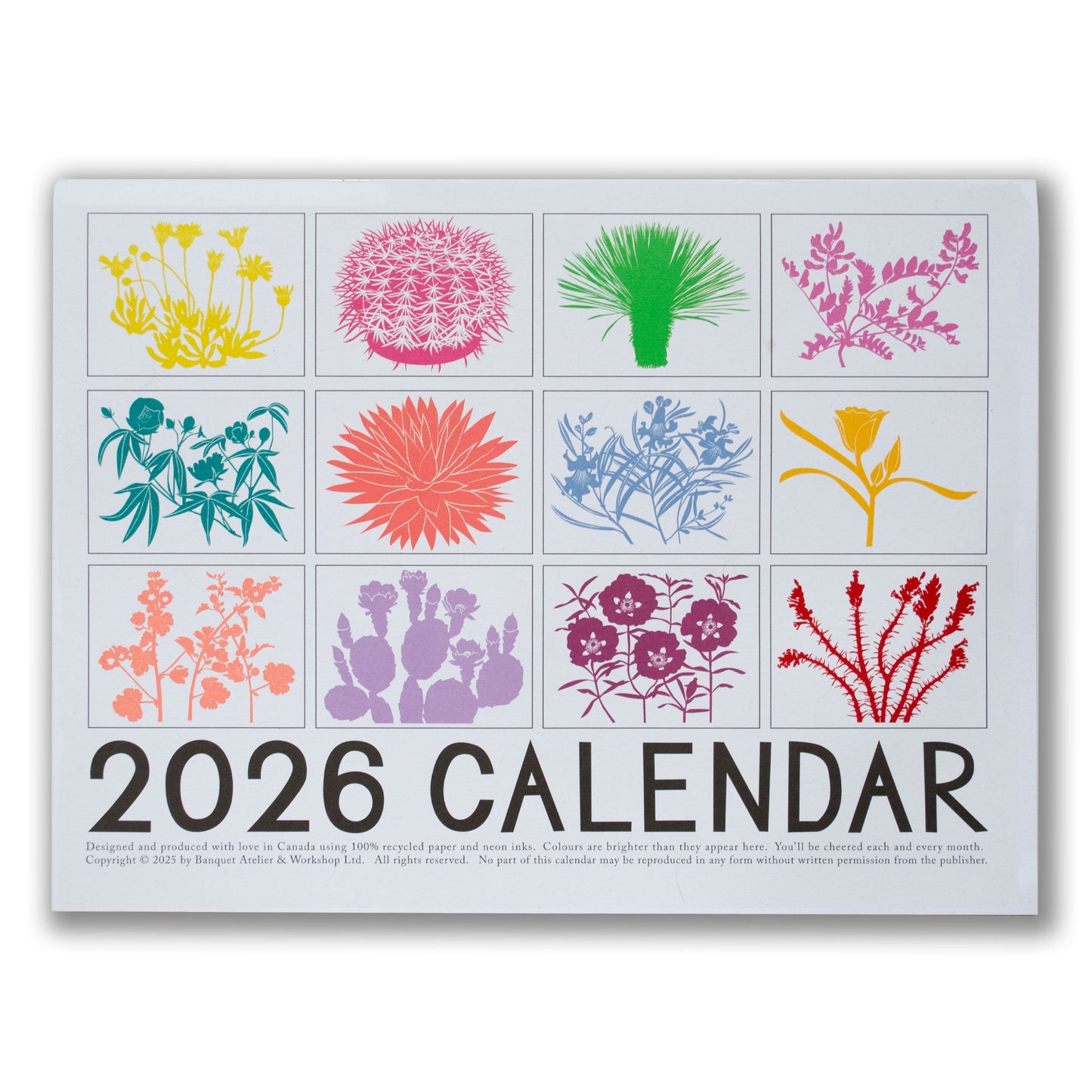 2026 DESERT HIGH PLANTS CALENDAR