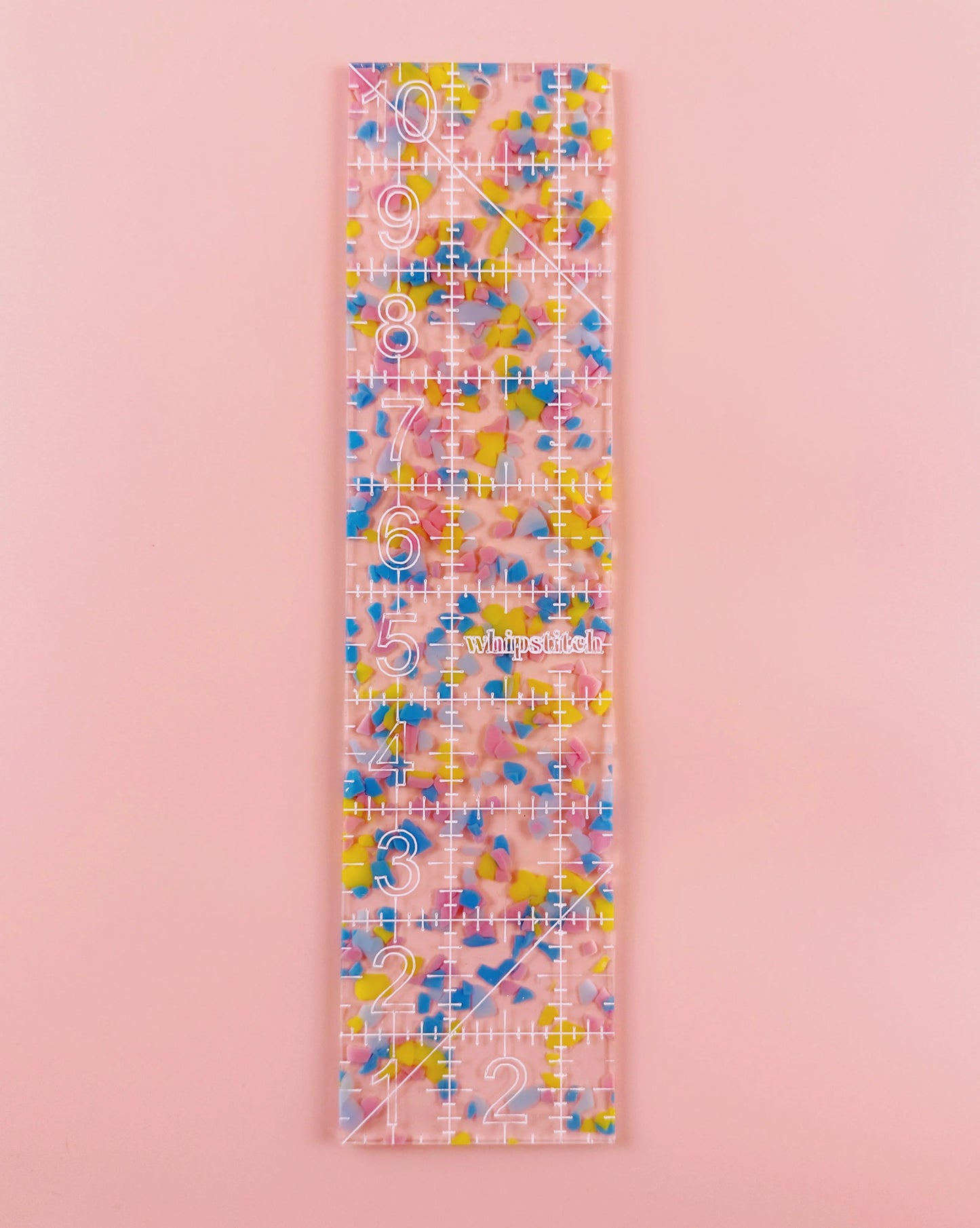 2.5 IN X 10 IN // CONFETTI QUILTING RULER